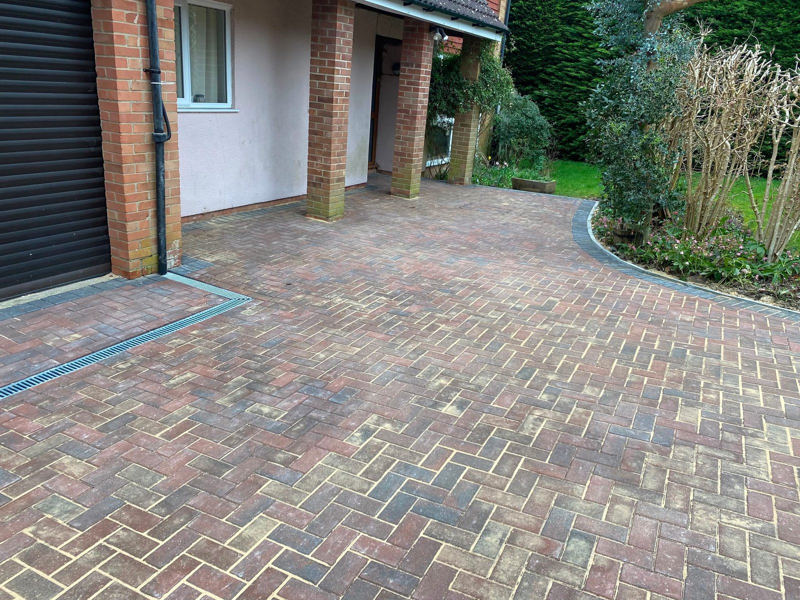Driveway — block paving